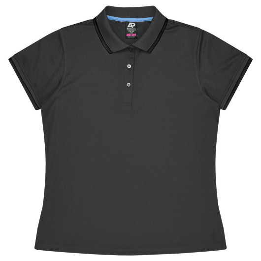 Northbridge Womens Polos Slate Black